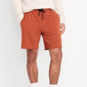 Men's Orange Shorts Old Navy Dynamic Fleece 8 Inch Inseam